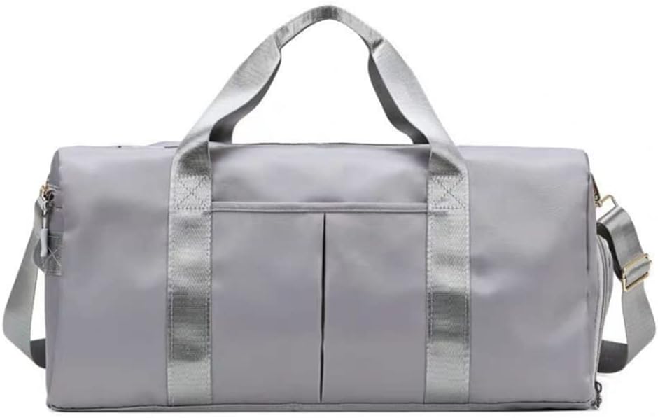 Premium Light Blue Gym Duffel Bag with Shoe Storage & Wet Pocket – Perfect for Sports & Travel
