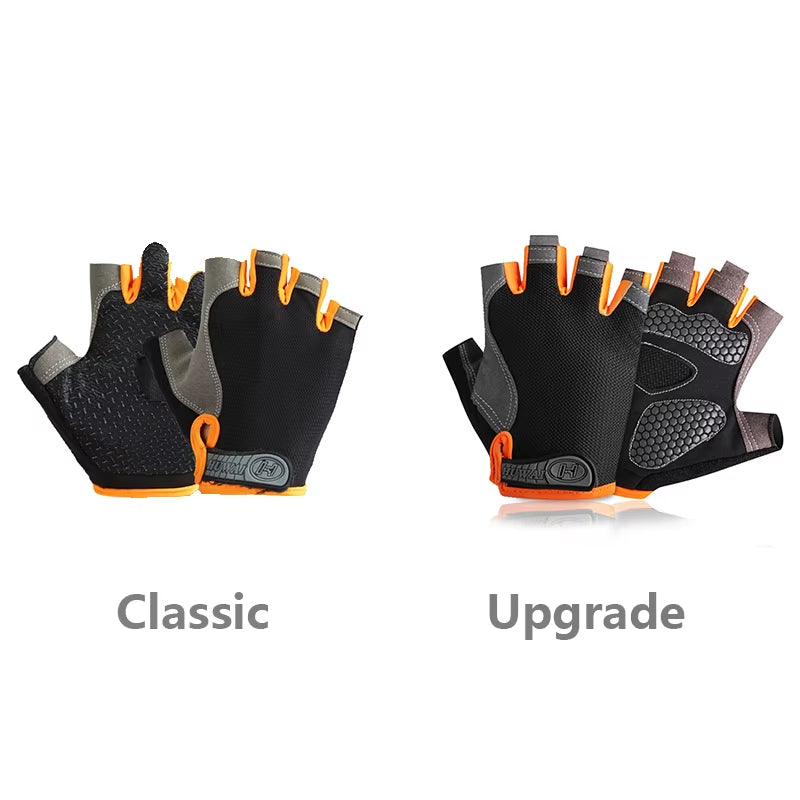 Ultimate Breathable Anti-Slip Fingerless Gloves for Summer Fitness, Cycling & Fishing - Unisex Design