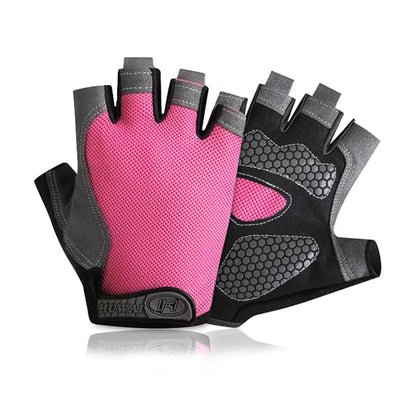 Ultimate Breathable Anti-Slip Fingerless Gloves for Summer Fitness, Cycling & Fishing - Unisex Design