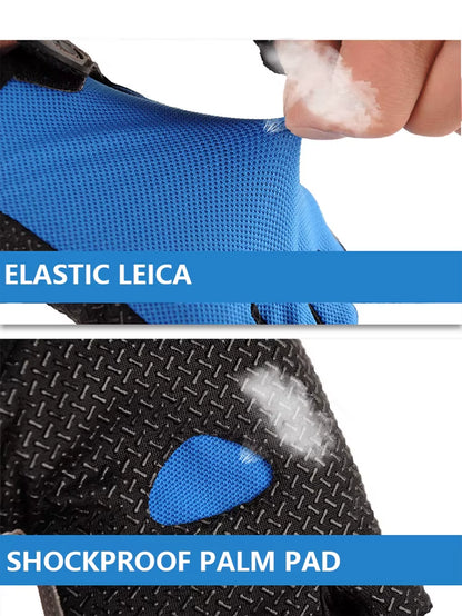 Ultimate Breathable Anti-Slip Fingerless Gloves for Summer Fitness, Cycling & Fishing - Unisex Design